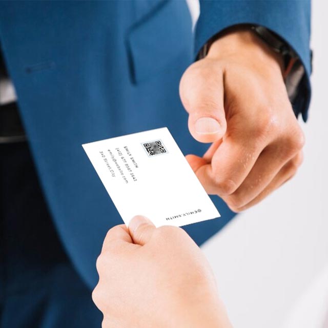 V-card QR Code