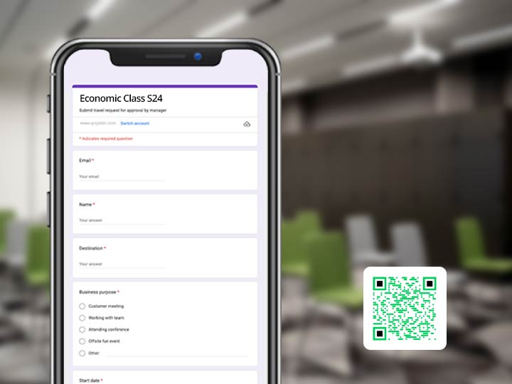 Google Foem QR Code